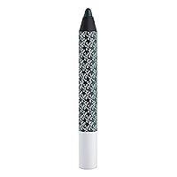 Metallic Eyeshadow Stick Pencil, Jaded Glow, 0.06 oz - Intense Color Eye Makeup for Women - Metallic Finish - Cream to Powder Formula - Waterproof, Smudgeproof