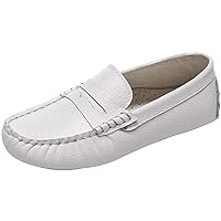 Boys Girls Loafer Flats Slip-On Comfort School Casual Dress Shoes