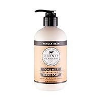Dionis Goat Milk Skincare Vanilla Bean Scented Hand Soap - Skin Moisturizing & Hydrating Hand Wash - Rich & Creamy - Made in The USA - Cruelty Free Formula For Sensitive Skin, 8.5oz Bottle With A Pump