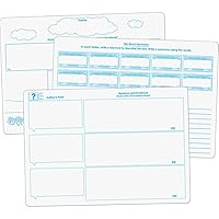 Really Good Stuff Comprehension Graphic Organizer Dry Erase Boards Text Evidence Set