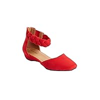 Comfortview Women's Wide Width The Rayna Flat
