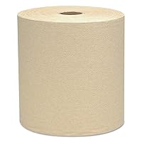 Scott 4142 8 in. x 800 ft. 1.5 in. Core Essential Hard Roll Towels - Natural (12 Rolls/Carton)