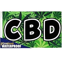 3x5 CBD Waterproof Polyester Flag Business Advertising Banner