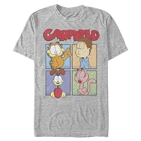 Nickelodeon Men's Big & Tall Garfield Boxs T-Shirt