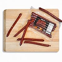 Pepper Joe’s Carolina Reaper Snack Sticks – Slow Smoked Spicy Meat Sticks with World’s Hottest Pepper and Premium Midwestern Meat – 7 Ounces