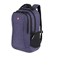 SwissGear 5668 Laptop Backpack, Navy Heather, 18.25 Inches