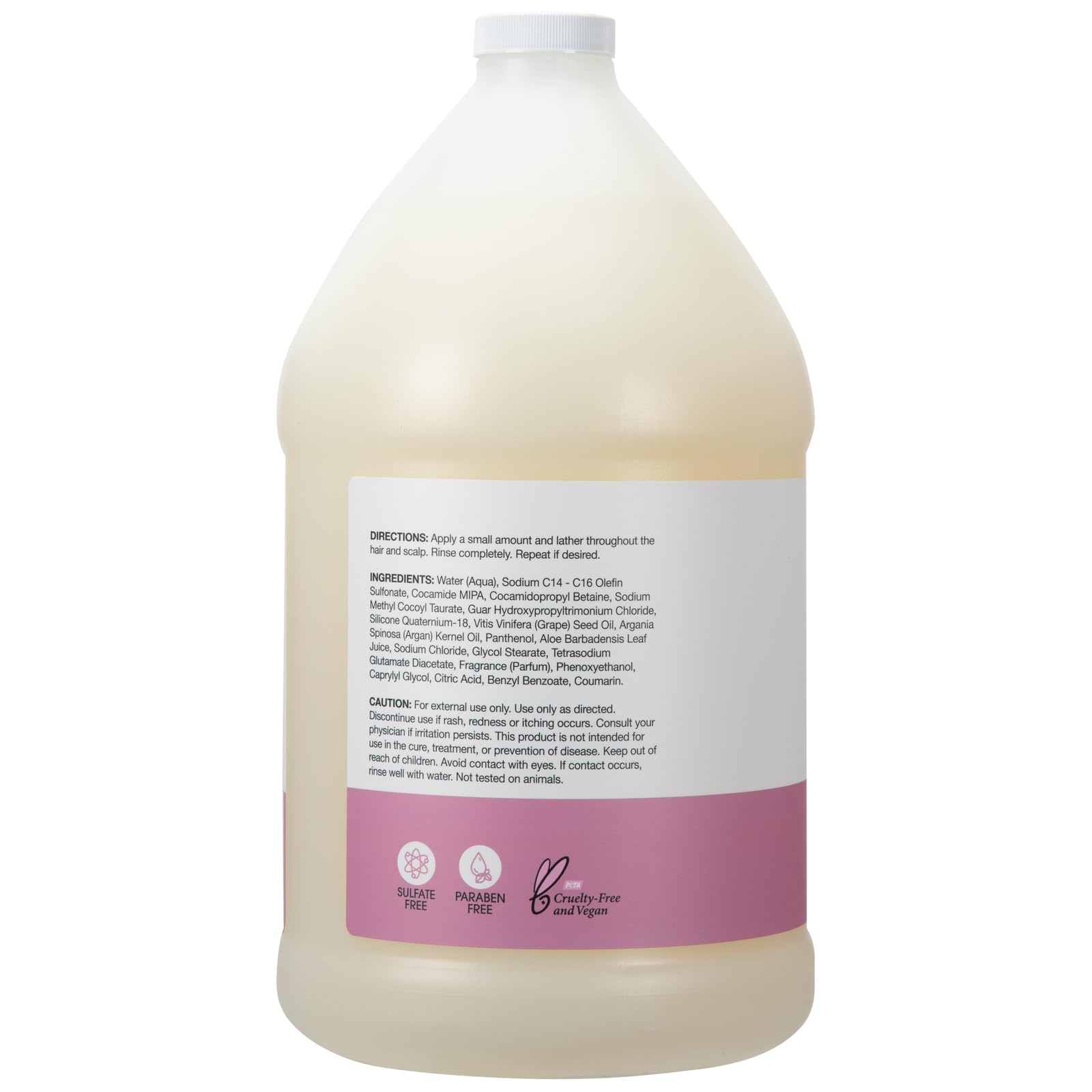 Ginger Lily Farms Salon Formula ChromaSafe Pro Color-Safe Shampoo for Color-Treated Hair, 100% Vegan & Cruelty-Free, 1 Gallon (128 fl oz) Refill