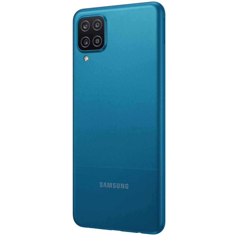 SAMSUNG Galaxy A12 (A125M) 64GB Dual SIM, GSM Unlocked, (CDMA Verizon/Sprint Not Supported) Smartphone Latin American Version No Warranty (Blue)