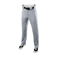 EvoShield Youth Salute Baseball Uniform Pants - Open Bottom and Knicker Style - Pinstripe and Solid