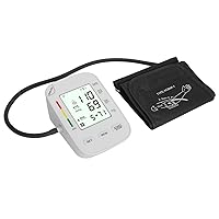 Blood Pressure Monitor, Digital Blood Pressure Machine with Cuff, Smart Upper Arm Cuff, BP Monitor Measures Blood Pressure and Pulse, Built in Memory for Home Use (Voice Remind)