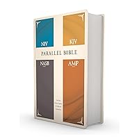 NIV, KJV, NASB, Amplified, Parallel Bible, Hardcover: Four Bible Versions Together for Study and Comparison NIV, KJV, NASB, Amplified, Parallel Bible, Hardcover: Four Bible Versions Together for Study and Comparison Hardcover