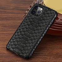 Leather Phone Case for iPhone 13 Pro Max 13 Mini 11 12 Pro Max X XS XR 6 6s 7 8 Plus 5S SE 2020 Luxury Cover Shell Armor,Black,for iPhone Xs