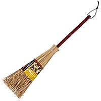 Master 167 Outdoor Broom Mini Garden Broom Width 4.3 inches (11 cm), Total Length 18.5 inches (47 cm), for Cleaning Gravel and Flower Beds