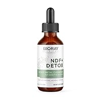 BIORAY Clinical NDF Plus - 1 fl oz - Naturally Removes Toxins from The Body - Non-GMO, Vegetarian, Gluten Free