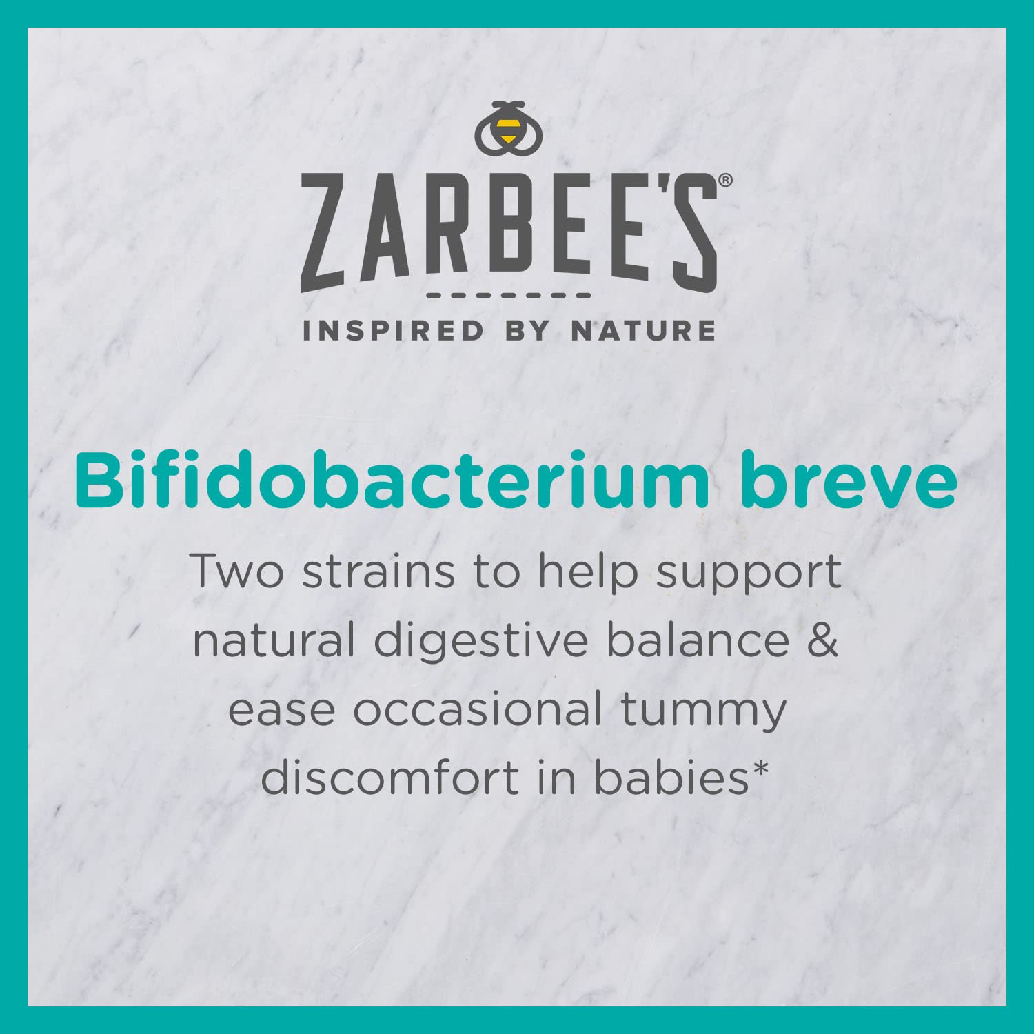 Zarbee's Baby Probiotic Drops, Daily Digestive + Immune Support, Newborn Infants & Up, 0.27 Fl Oz