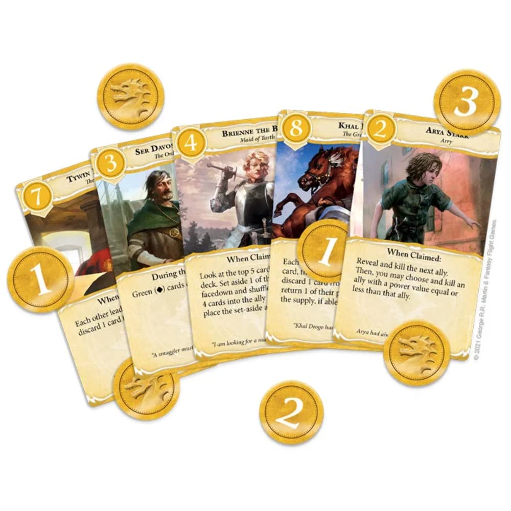 A Game of Thrones: B’Twixt Card Game | Strategy Game | Card Game | A Song of Ice and Fire Game | Ages 14+ | 3-6 Players | Avg. Playtime 90 Minutes | Made by Fantasy Flight Games