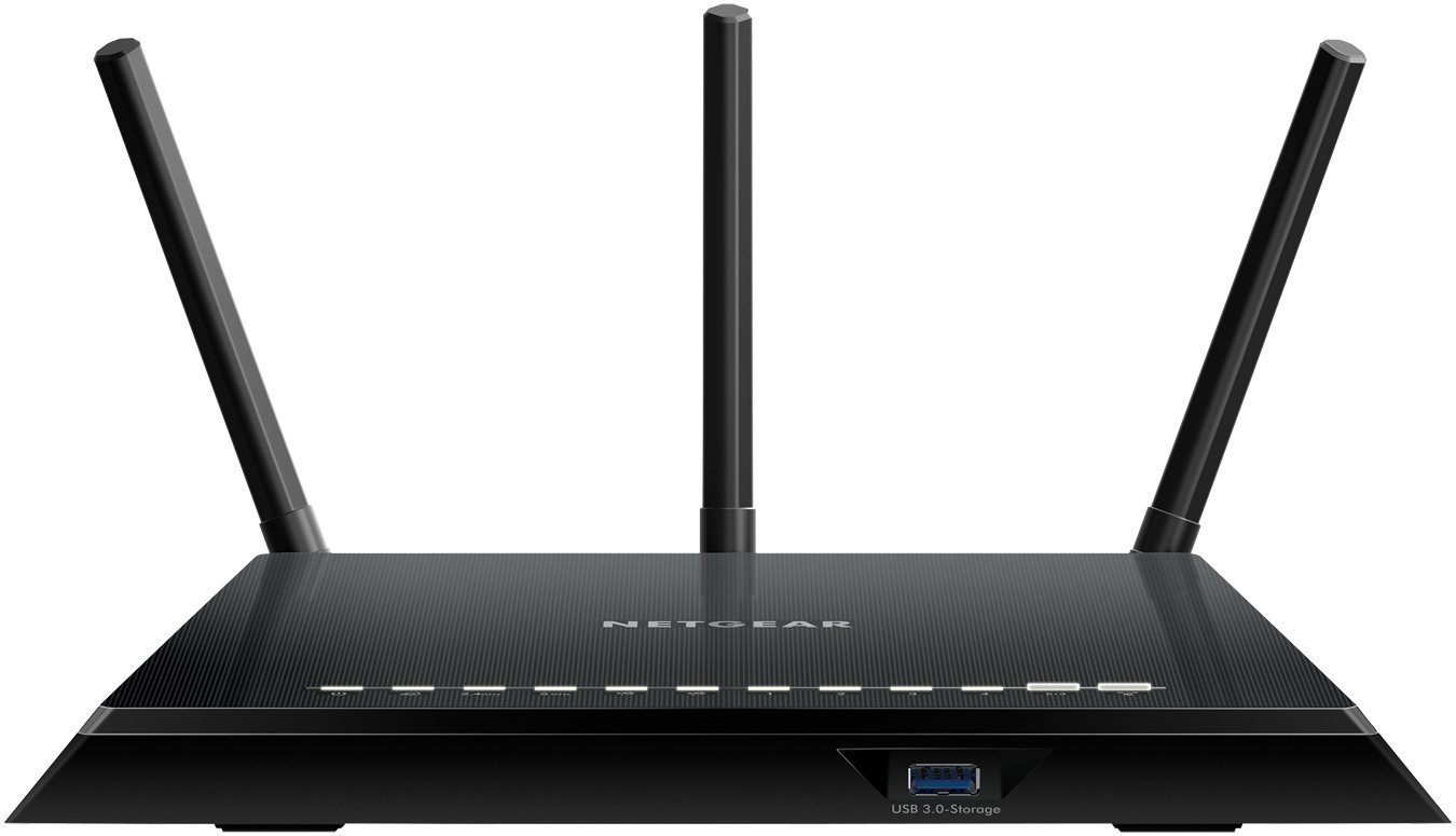 NETGEAR Smart WiFi Router with Dual Band Gigabit for Amazon Echo/Alexa - AC1750 (R6400-100NAS)