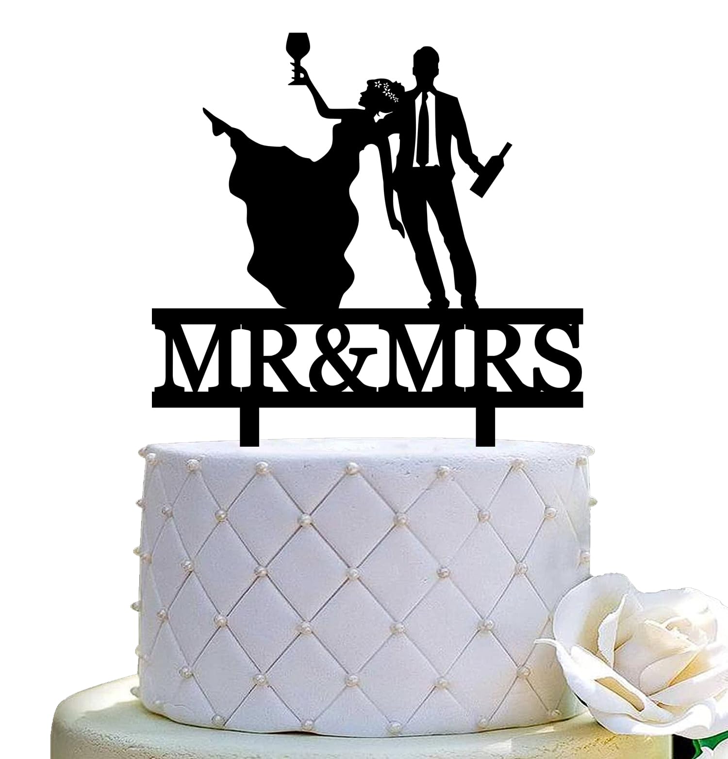 Bride & Groom Sexy Wedding Cake Topper Customized by - Etsy