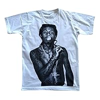 Unisex Lil Wayne T-Shirt Short Sleeve Mens Womens
