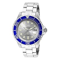 Invicta Men's 15843 Pro Diver Analog Display Japanese Automatic Silver Watch