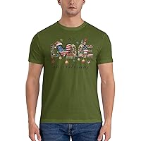 Men's Cotton T-Shirt Tees, Ride Motorcycles Eat Tacos Graphic Fashion Short Sleeve Tee S-6XL