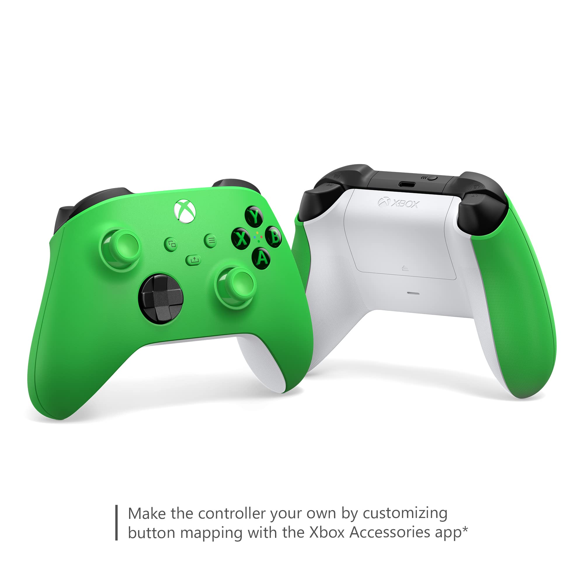 Xbox Wireless Controller – Velocity Green For Xbox Series X|S, Xbox One, And Windows Devices