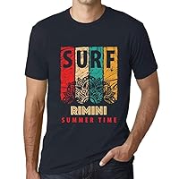Men's Graphic T-Shirt Summer Time Surf in Rimini Eco-Friendly Limited Edition Short Sleeve Tee-Shirt Vintage