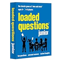 All Things Equal: Loaded Questions Juinor, Card Game, the Classic Game of 'Who Said What', 4 to 6 Players, for Ages 6 and up