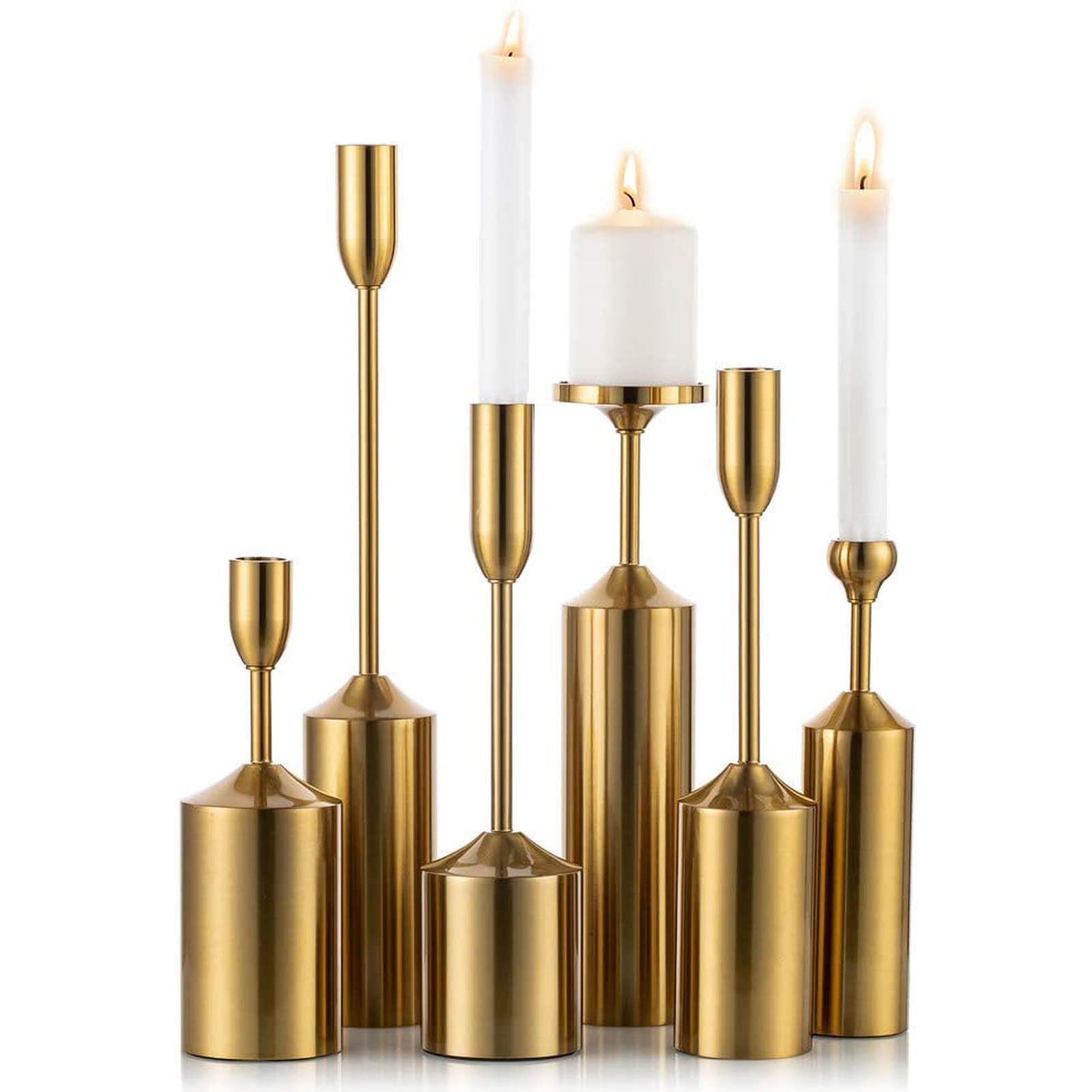 Mua Sziqiqi Tall Candlestick Holders for Taper Candles Decorative ...