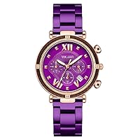 Women's Watch Fashion Women's Simulated Quartz Stainless Steel Watch