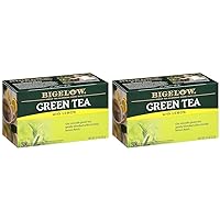 BigelowTea Green Tea With Lemon (Caffeinated), 20 Count (Pack of 2)