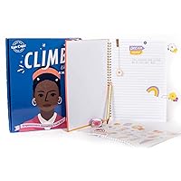 Climb Like Amanda Empowerment Journaling Craft Kit - Journal for Girls Ages 8-12 | Journals for Kids | Great 10 Year Old Girl Birthday Gifts to Inspire and Motivate.