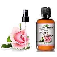 Rose Floral Water HYDROSOL -Natural Toner (Chemical Free) - 4 oz