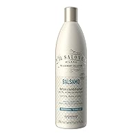 Il Salone Milano Detox Conditioner for All Hair Types - Clarifying Hair Conditioner with Charcoal Powder - Scalp Cleanser to Detox - Restore Broken Bonds & Add Softness (16.9 oz / 500 ml)