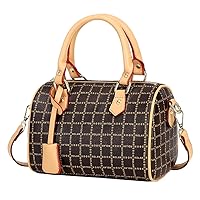 Top Handle Bags for Women Classic Designer Crossbody Purses for Ladies PU Leather Handbags Shoulder Bags