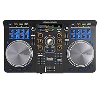 Hercules Universal DJ | Bluetooth + USB DJ controller with wireless tablet and smartphone integration w/ full DJ Software DJUCED included