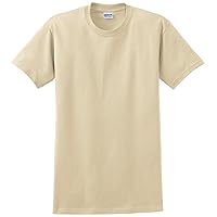Gildan Men's Dryblend Moisture Wicking T-Shirt, Sand, XL