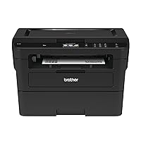 Brother Compact Monochrome Laser Printer, HLL2395DW, Flatbed Copy & Scan, Wireless Printing, NFC with Refresh Subscription Free Trial and Amazon Dash Replenishment Ready