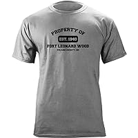 Original Army Base Property of Fort Leonard Wood Veteran PT T-Shirt