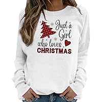 Christmas Sweaters for Women Snowflake Mockneck Long Sleeve Sweaters Wintertime Sweaters Tunic Tops
