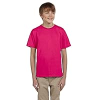 Youth 5 oz. HD Cotton™ T-Shirt M CYBER PINK