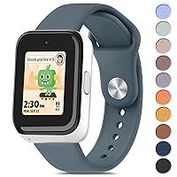Meliya Silicone Band for T-Mobile SyncUP Kids Watch, Soft Waterproof SyncUP Kids Watch Band Sport Straps Replacement for Boys and Girls, Breathable & Washable