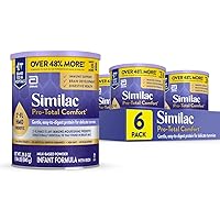 Pro-Total Comfort Infant Formula with Iron, Gentle, Easy-to-Digest Formula, with 2'-FL HMO for Immune Support, Non-GMO, Baby Formula Powder, 29.8-oz Can, Pack of 6