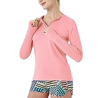 Women's Outdoor Quick Dry Sun Protection 1/4 Zip Long Sleeve Shirt