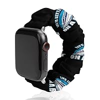 Life is Better on Boat Watch Band Soft Scrunchie Watch Strap Sport Strap Compatible with