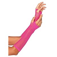 Women's Triangle Net Fingerless Gloves