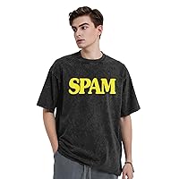 Spam Men's Short Sleeve T-Shirts Cotton T-Shirt