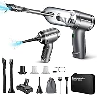 Cordless Vacuum Cleaner for Car, 3-in-1 Powerful Suction Car Vacuum Cleaner-15000PA Rechargeable Portable Mini Vacuum, Brushless Motor Car Vacuum for Men,Women,Car,Computer,Sofa