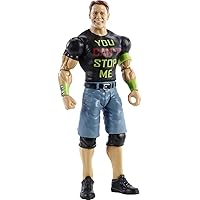 WWE Mattel ​Top Picks John Cena Action Figure 6 in Posable Collectible and Gift for Ages 6 Years Old and Up,Multi,GTG71