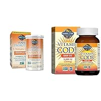 Garden of Life Raw Probiotics, 30 Capsules & Raw Vitamin Code D3 5000IU Organic, 60 Count